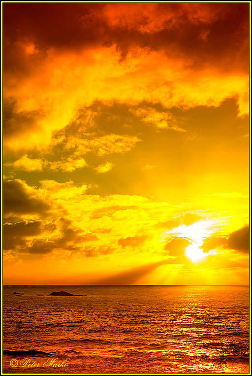 WV8X1572.jpg - Sunset, Back Beach, New Plymouth, New Zealand