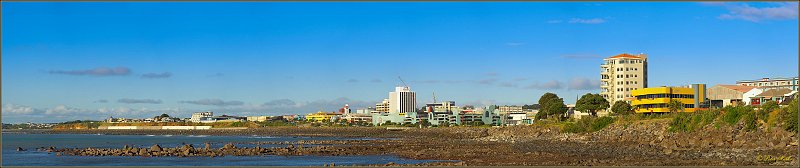 New_Plymouth_2.jpg - New Plymouth City Panorama, New Zealand.