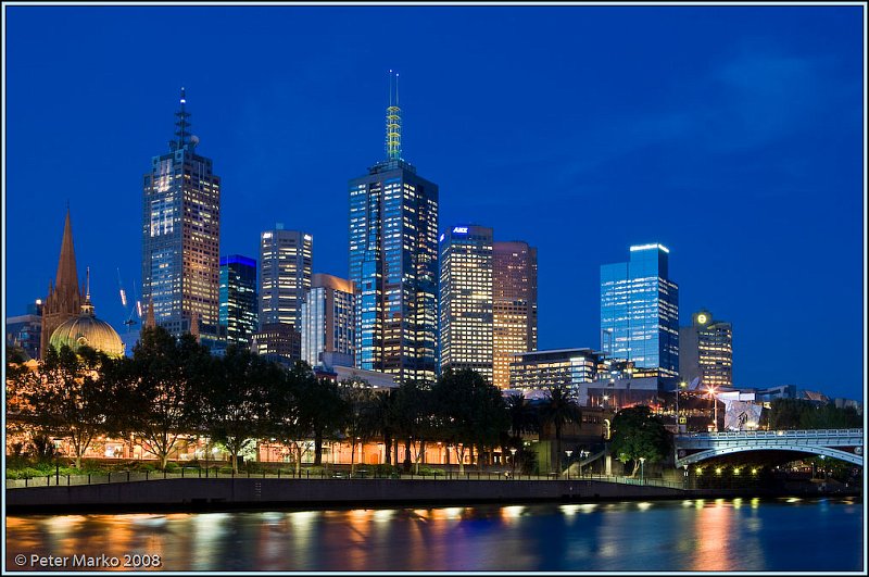 WV8X9163-Edit.jpg - Melbourne CBD during sunset, Melbourne, Australia.