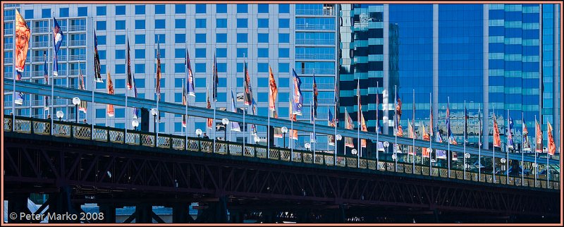 WV8X6897.jpg - Flags on Pyrmont Bridge, Darling Harbour, Sydney, Australia