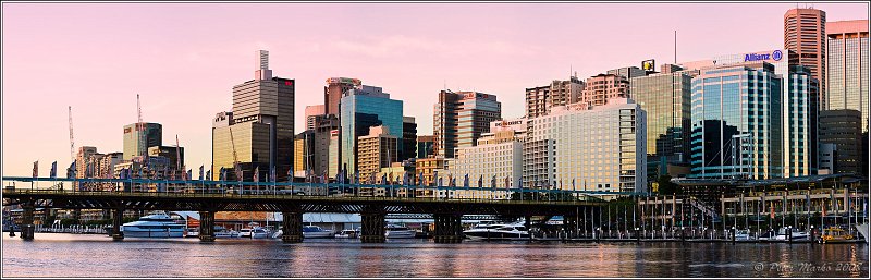 Sydney_pano_10.jpg - Cockle Bay at sunset, Darling Harbour, Sydney, Australia.(13901 x 4423 pixels)