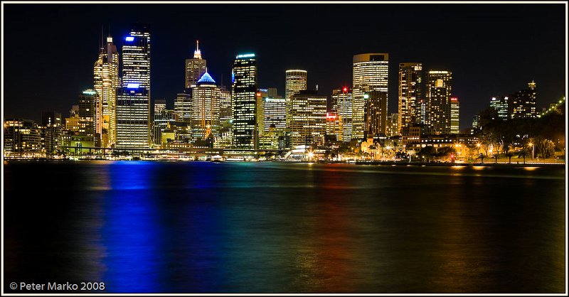 WV8X8253.jpg - Sydney Skyline in night, Sydney, Australia