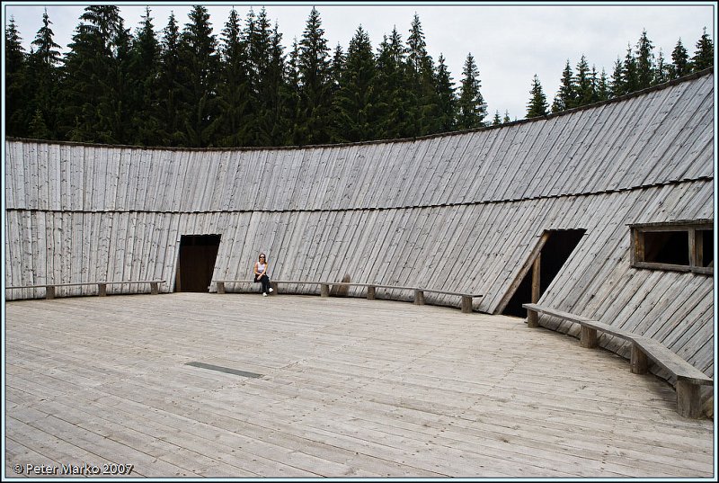 WV8X1820.jpg - Wooden Theater, Museum of Orava village, Slovakia