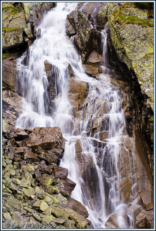WV8X0956.jpg - Waterfall Skok, Strbske Pleso, High Tatras, Slovakia, Europe