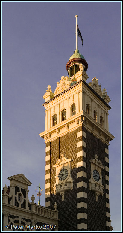 WV8X0784-Edit.jpg - Historical railway station, Dunedin, New Zealand