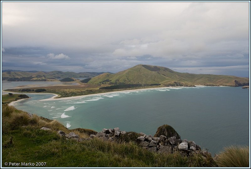 WV8X9874.jpg - Allans Beach and Hooper Inlet, view from Sandy Mount. Otago Peninsula, New Zealand