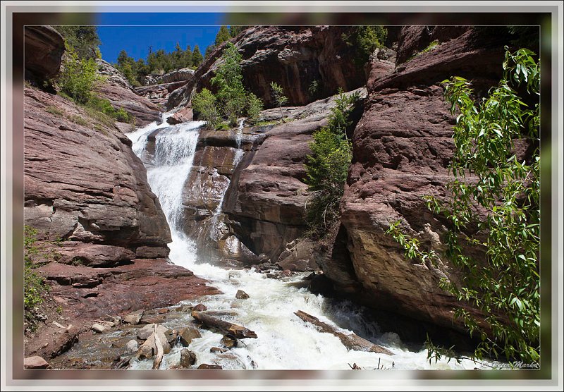 IMG_4334.jpg - Haycreek Falls in Rocky Mountains, Colorado, USA.